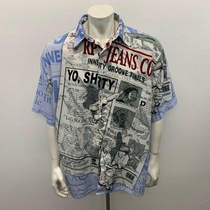 RP55 Jeans Co. Shirt Men’s XXL Graphic Short Sleev